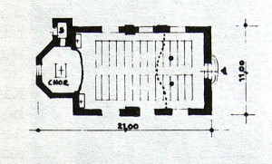 Die 1. Kirche 1771-1921 (Bauzeit 1771-1774)