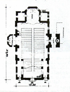 2. Kirche 1923-1943 (Bauzeit 1921-1923)