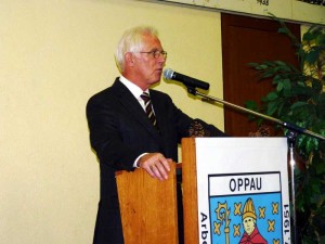 Alfred Schneider, Archivfoto 2011 Wappenschildverleihung