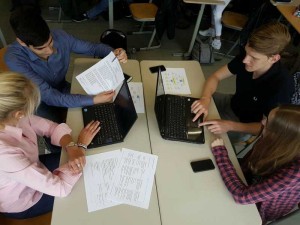 Erdkundeleistungskurs der Klasse 11