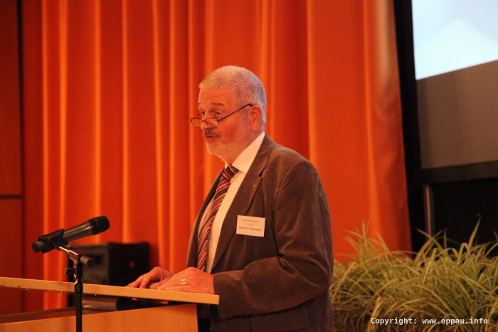 Hubert Eisenhauer, Vorsitzender der ARGE Oppau und des Fördervereins Bürgerhaus Oppau