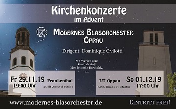 MBO: Plakat für die Kirchenkonzerte 2019